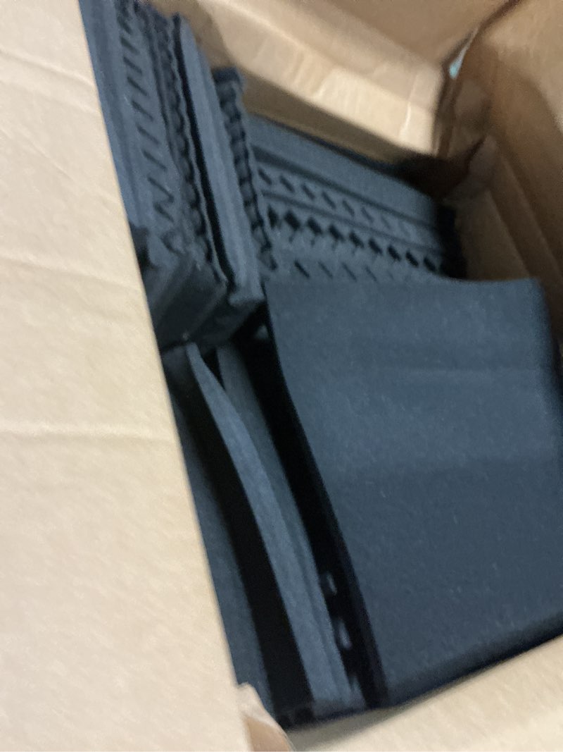 Condition photo showing New/Like New for focusound 52 pack acoustic foam panels 1" x 12" x 12" sound proof foam panles soundproofing noise cancelling wedge panels for home office recoding studio with 300pcs double-side adhesive