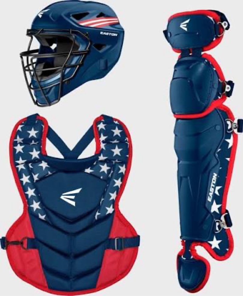 easton | black magic 3.0 youth catcher's set | usa | large (ages 9-12)