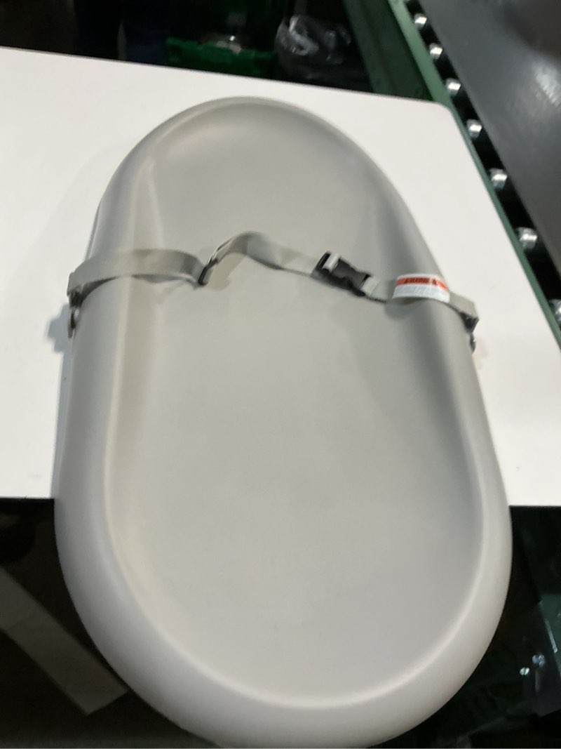 Condition photo showing As Is for Mallify Wipe-Clean Changing Pad, Waterproof & Wipeable, Soft & Non-Slip Diaper Adjustable Safety Belt, Changing Pad for Dresser, Changing Table