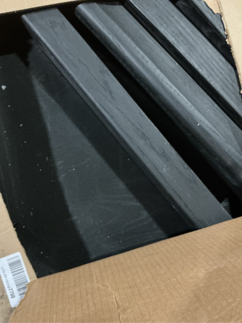 Condition photo showing Good Condition for NTC Flow 71 Inch Modern Design, Rectangular Dinner Table for Dining Room, Living Room Furniture, Effortless Assembly, Burnt Black 71 Inch Dining Table Burnt Black