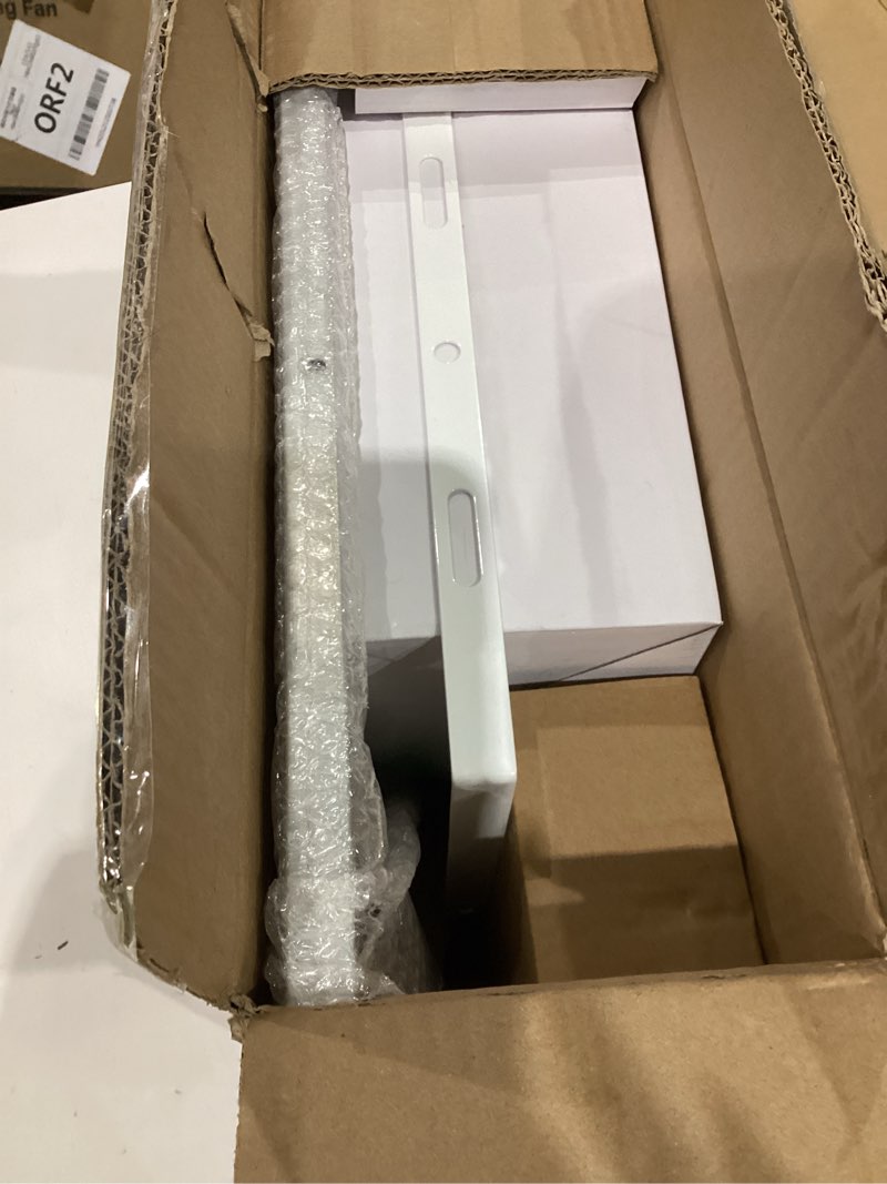 Condition photo showing Good Condition for Solar Powered Exhaust Fan with Battery, 25 W Waterproof Solar Panel 8 Inch Ventilation Vent Fan Solar Fan for Greenhouse, Chicken Coop,Shed, Garage, Attic, Barn, Workshop,14.8ft Cable,5000mAh Battery 5000mAh Battery 25W 8" solar exhuast fan