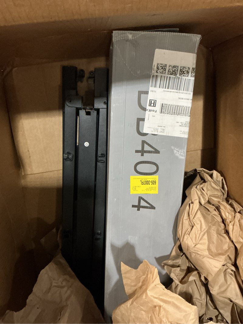 Condition photo showing As Is for queen bed frame - 18 in sturdy platform bed frame queen size, heavy duty metal bed frame no box spring needed, quick & easy assembly, no noise, black queen 18 inch