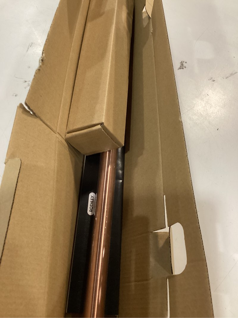 Condition photo showing Good Condition for rothley stainless steel pot and pan hanger: 23.7 inch wall mounted hanging pots and pans rack with hooks (antique copper) 23.7 inch antique copper