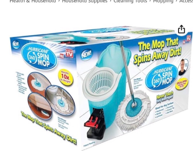 hurricane spin mop (a)