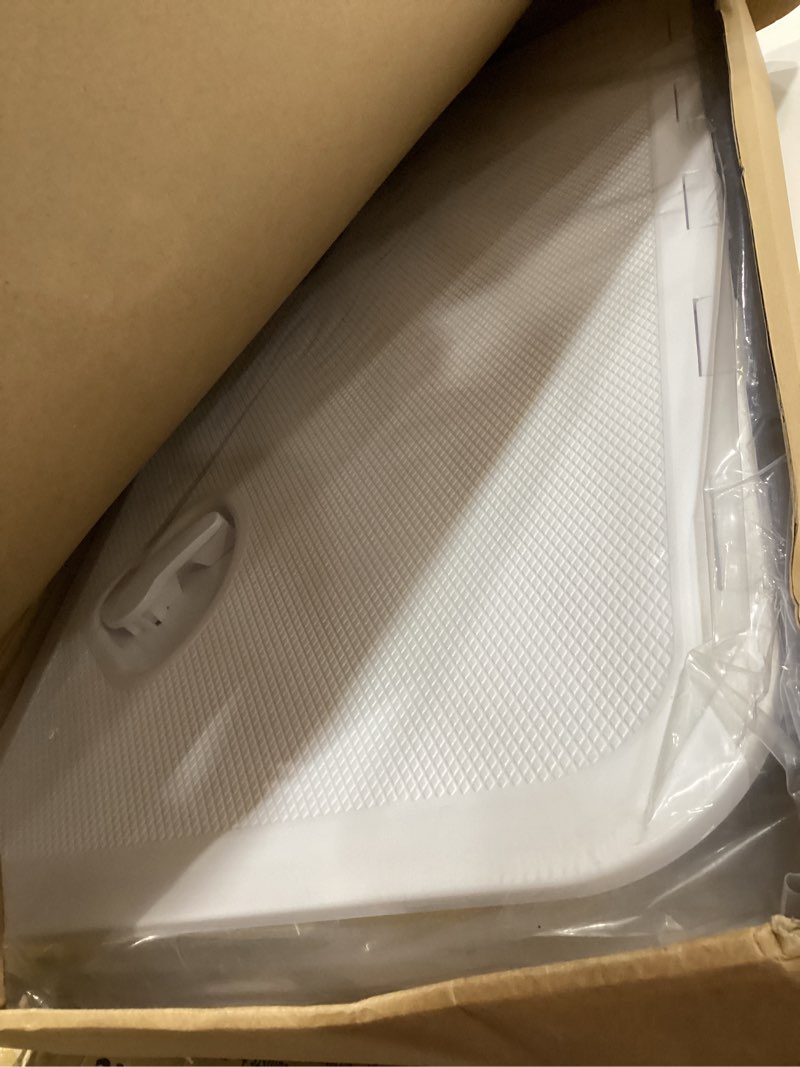 Condition photo showing Good Condition for marine boat hatch deck cover lid,marine deck access hatch&lid,boat hatch white 24x14" + 24x14"