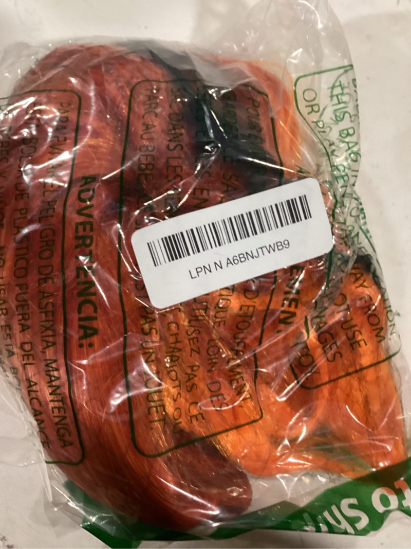 Condition photo showing Good Condition for MAGQOO Orange Flame Fire Wig Side Part Short Curly Wavy Hair Wigs Synthetic Heat Resistant Cosplay Costume Party Wigs (Orange Ombre, Women Girls) Orange Ombre Women