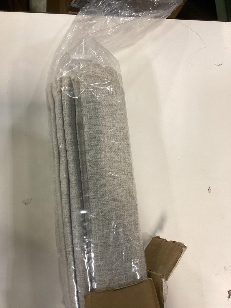 Condition photo showing Good Condition for LazBlinds No Tools No Drill Cordless Roman Shades for Windows, Blackout Thermal Insulated UV Blocking Window Blinds, Room Darkening Fabric Blinds for Indoor Windows, 43'' W x 64'' H, Beige Blackout - Beige 43" W x 64" H