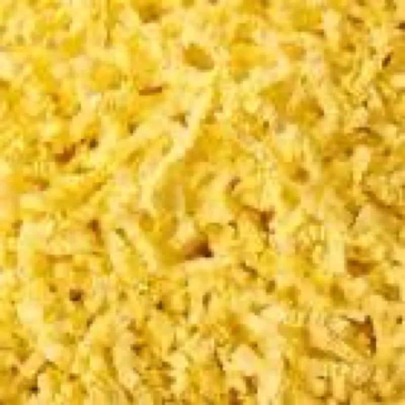 box usa yellow crinkle paper filler (10lb) - shredded paper for basket stuffing, shipping, packaging, confetti, crafts & holidays - crinkle cut