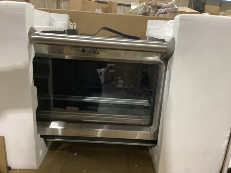 Condition photo showing As Is for not tested ****breville bov900bss smart oven air fryer pro and convection oven, brushed stainless steel