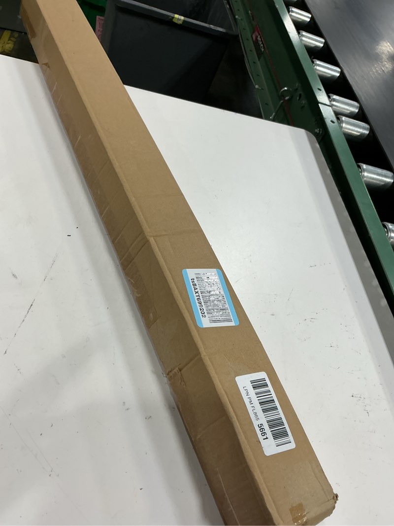 Condition photo showing New/Like New for lazblinds no tools no drill cordless roller shades, 100% blackout roller blinds for windows, thermal insulated uv protection waterproof roll up window blinds and shades, 34'' w x 72'' h, white white 34'' w x 72'' h