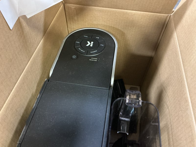 Condition photo showing As Is for keurig k-supreme single serve k-cup pod coffee maker, multistream technology, 4 brew sizes, 66oz dual-position removable reservoir, black black coffee maker