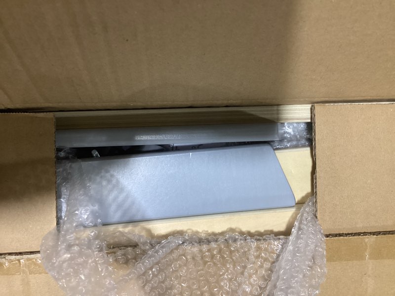 Condition photo showing New/Like New for Wooden Step Stool, Two Step Stools, 300 lb. Load Capacity, with Safety Non-Slip Pads and Handles, Bamboo Step Stool for Bathroom and Kitchen, Children's Christmas Gift (Grizzly)