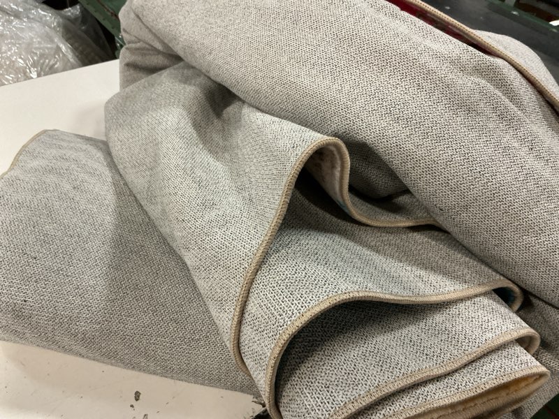 Condition photo showing As Is for CAROMIO 8x10 Area Rug for Living Room, Colorful Modern Abstract Washable Rug with Non-Slip Backing, Ultra-Thin Soft Large Area Rug for Bedroom Dining Room (Colorful Multi, 8'x10') Colorful/Multi 8' x 10' (Rectangular)