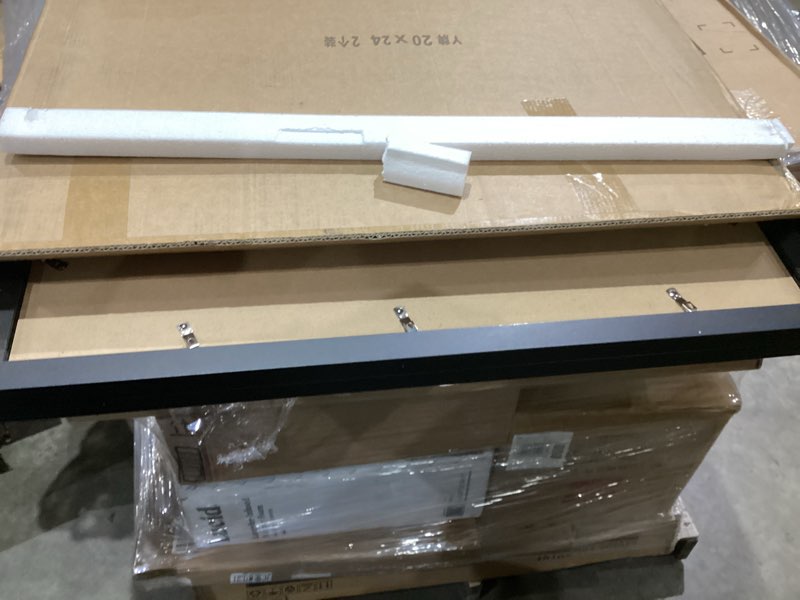 Condition photo showing Good Condition for 20x24 Picture Frame, Wooden Poster frame for 20 x 24 in Photos and Art Prints, Horizontal or Vertical Wall Mounting, Black 20 x 24 Poster Frame, 2 Pack.