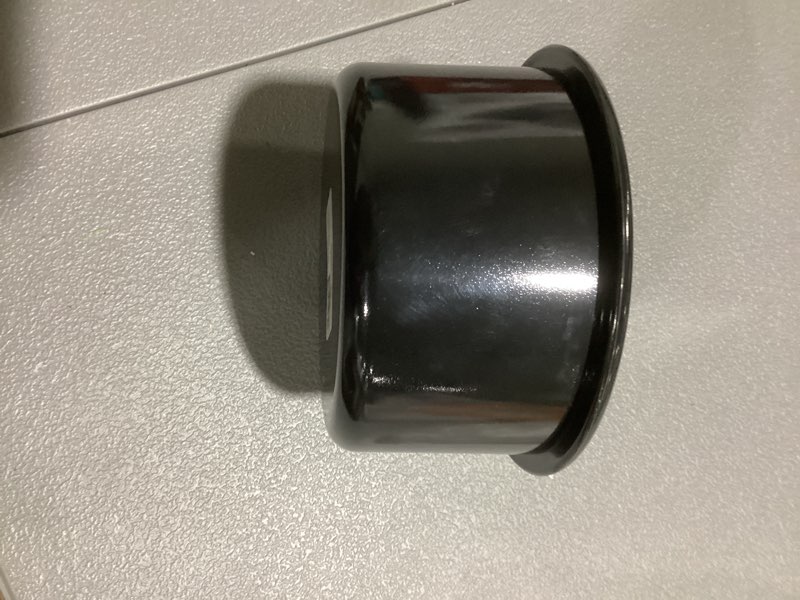 Condition photo showing New/Like New for Addogyy Dog Bowl for Medium Breed, Heavy Weighted Dog Food Water Feeder Dish, Non - Slip Modern Cute Extra Big Porcelain Pet Bowl Maze Grey Black White.