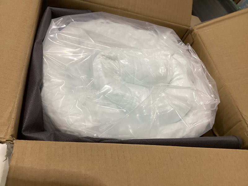 Condition photo showing New/Like New for Hanherry 4 Inch Foldable Mattress Twin Size, Tri-Folding Portable Memory Foam Topper Floor Bed with Storage Bag, Washable Cover for Travel, Camping, RV, Guest Twin (75 × 38 inch) 4 Inch