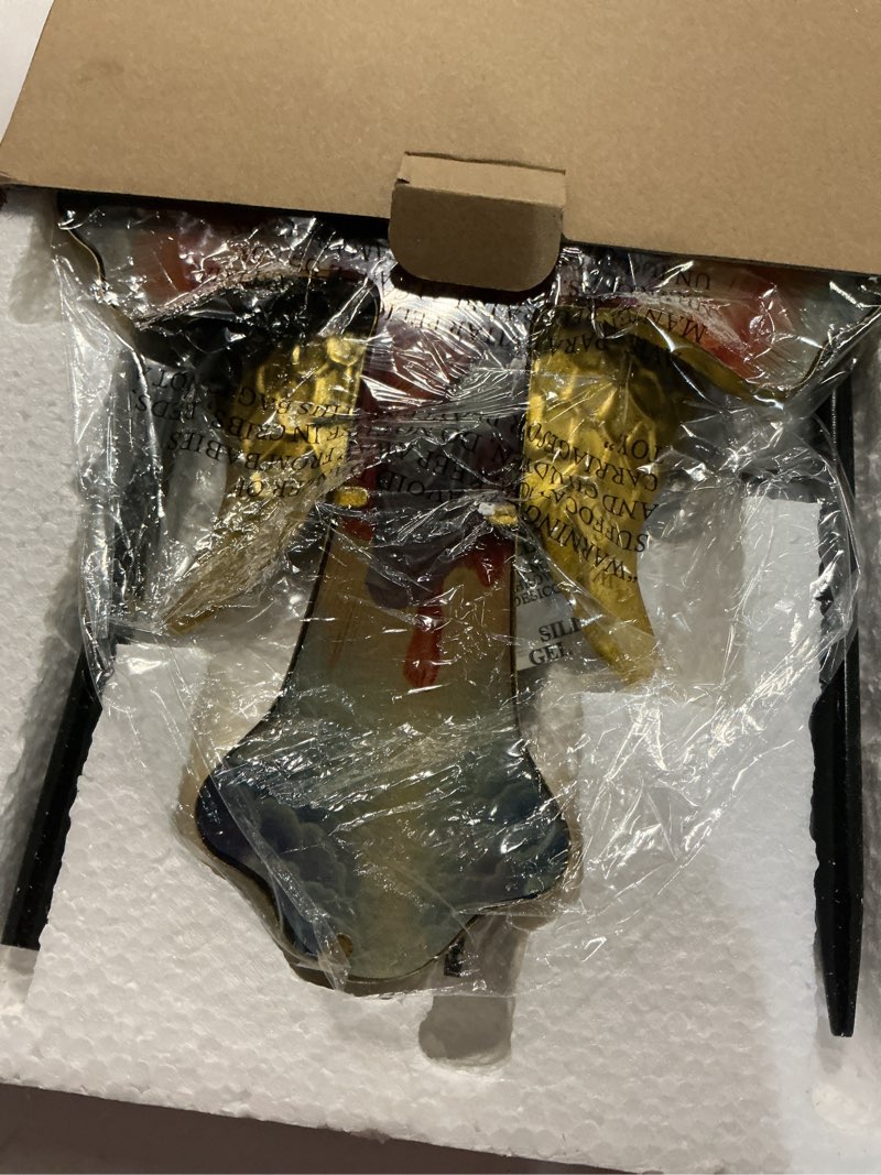 Condition photo showing New/Like New for Solar Jesus Cross Garden Lights for Graves - Angel Wing Memorial Decor, Waterproof Cemetery Solar Stake Lights for Easter, Patio, Yard - Sympathy Gifts for Loved Ones1. Jesus-1