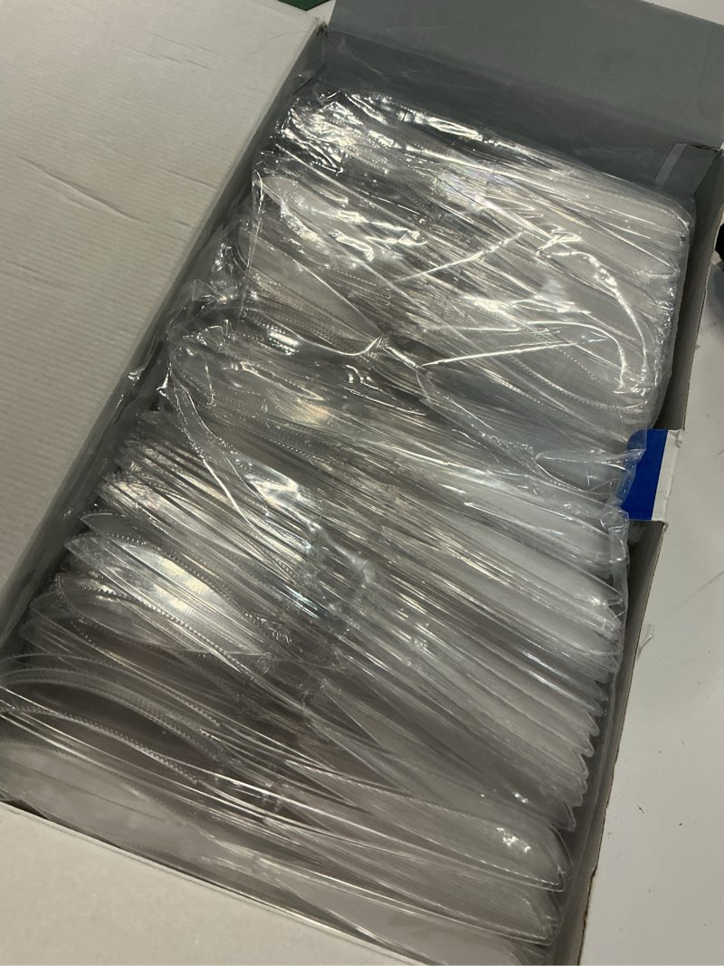 Condition photo showing New/Like New for sacatr 1000 count heavy duty clear plastic knives disposable,bpa-free disposable plastic cutlery,heat resistant-plastic knives bulk for parties, catering, weddings & everyday use