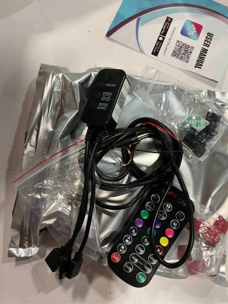 Condition photo showing Good Condition for Led Strip Boat Lights Kit, 40FT Bluetooth Multi-Color Marine Pontoon Led Lights, Waterproof Boat Interior Light, Under Gunnel Deck Lights, Night Fishing Lights, APP/Remote Control, Sound Music Sync