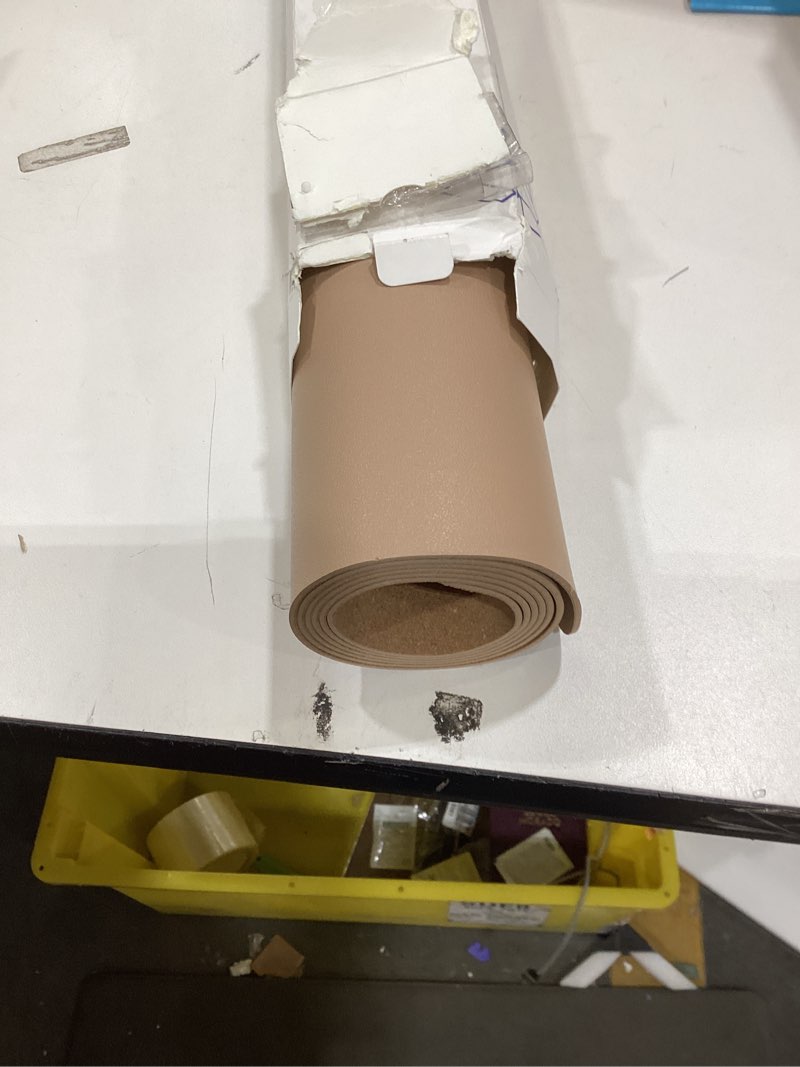 Condition photo showing As Is for YSAGi Double-Sided Desk Pad, Leather Desk Mat, Eco Cork Desk Pad Protector,Large Mouse Pad,Waterproof Desk Blotter for Office/Home(Apricot+Cork, 47.2" x 23.6") Apricot+cork 47.2" x 23.6"