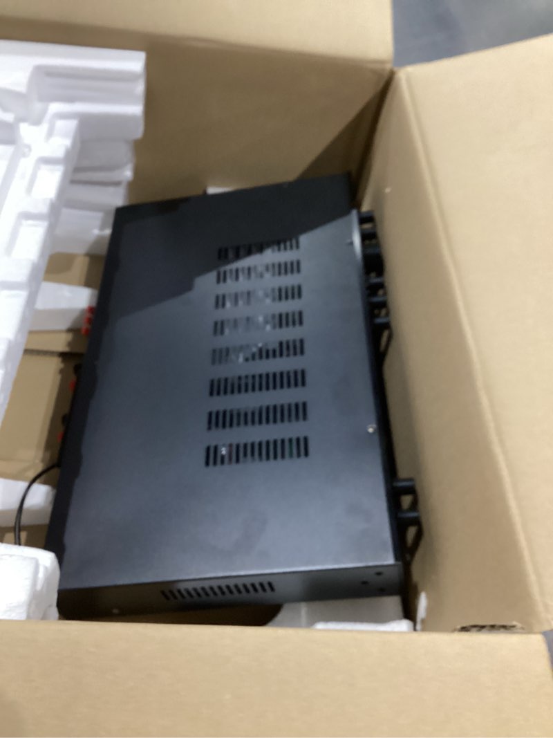 Condition photo showing As Is for YAMAHA RX-V385 5.1-Channel 4K Ultra HD AV Receiver with Bluetooth 5.1 Receiver