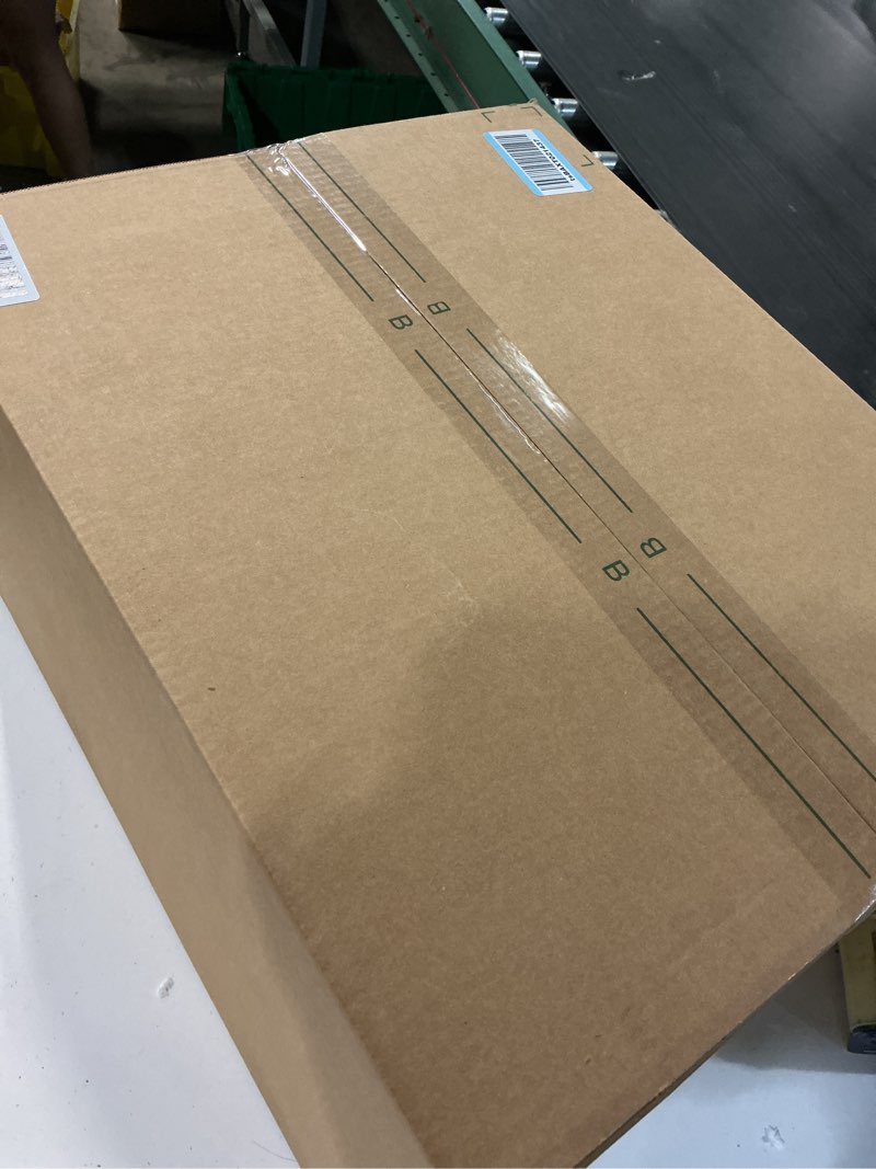 Condition photo showing New/Like New for amazon basics bubble wrap for moving, packing, shipping and storage, perforated protective cushioning for fragile items, 12-inch x 175-ft long roll, small 3/16", clear