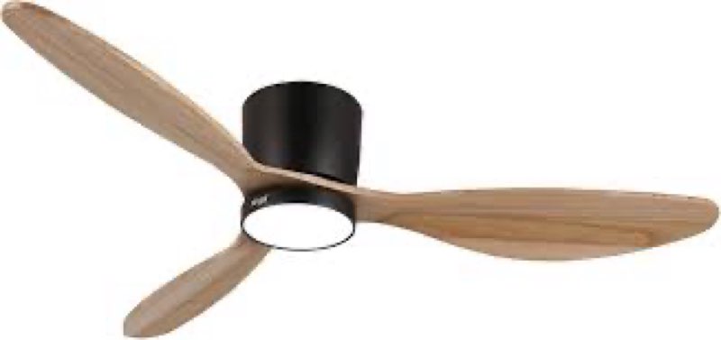 reiga 52 Inch Modern Smart WiFi Ceiling Fan with Light and Remote Control, Living Room Bedroom Patio 3 Blade Ceiling Fans with Reversible Mute DC Motor, Silver