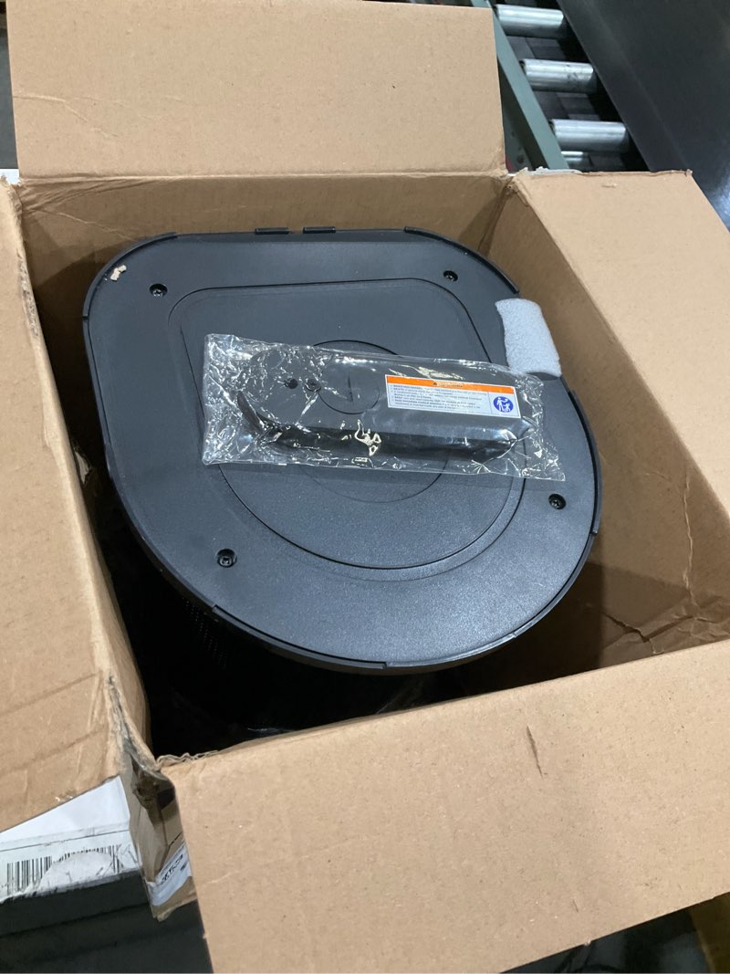 Condition photo showing Good Condition for Space Heater - 1500W Portable Space Heaters for Indoor Use, PTC Ceramic Electric Heater with Remote, 4 Modes, 9H Timer, Low Noise, 70°Oscillation, Overheat & Tip-Over Protection for Office Home Black