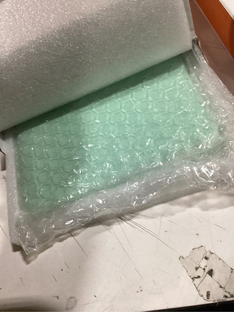 Condition photo showing Good Condition for funtouch rechargeable travel makeup mirror with lights, portable 72 led lighted makeup mirror, 3 color lighting, dimmable touch screen, type c, tabletop led folding cosmetic vanity mirror cyan