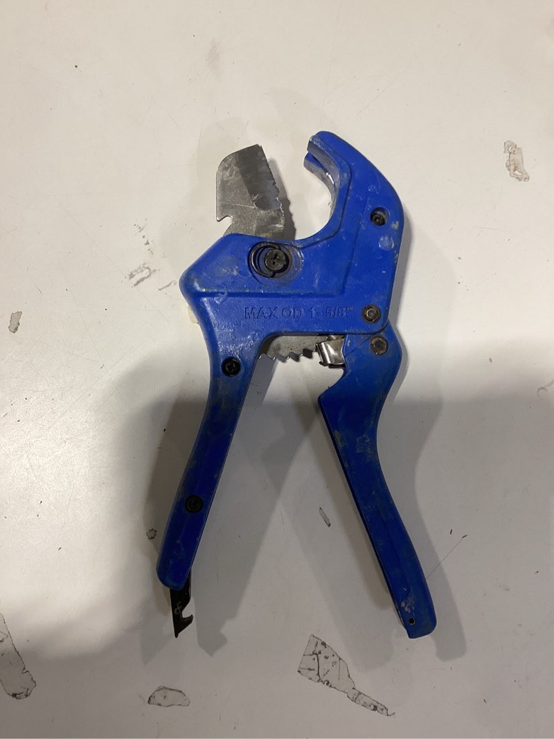 Condition photo showing As Is for kobalt 1-1/4-in pvc cutter
