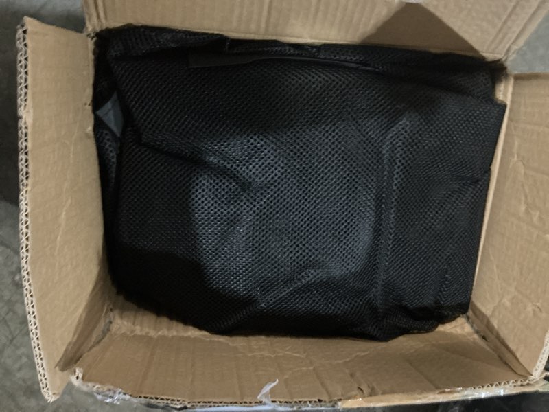 Condition photo showing New/Like New for pool storage bin, float toy storage organizer, rolling pool toys holder for outdoor, 160 gallon large mesh poolside container black