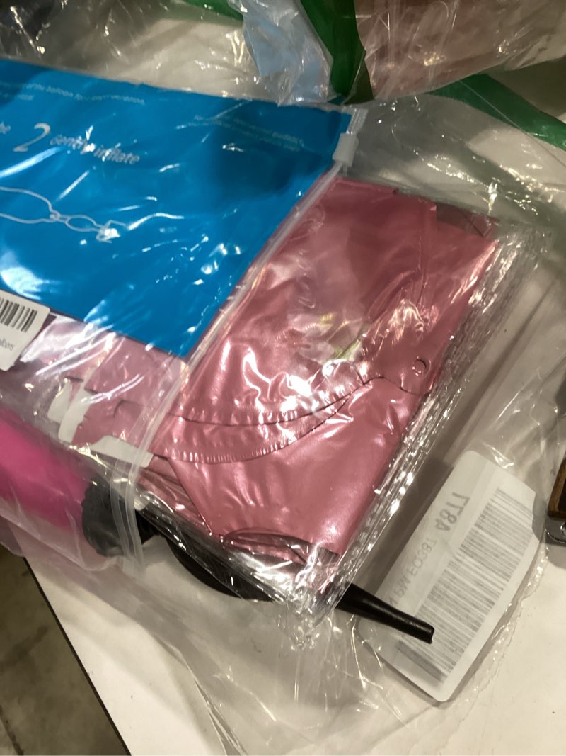 Condition photo showing Good Condition for tangtuan 52 pcs pink foil letter balloons with air pump, 16 inch 2 a-z sets - mylar alphabet balloon