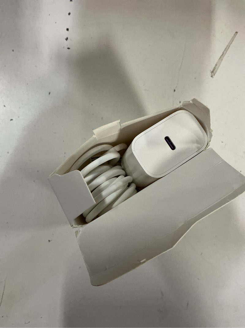 Condition photo showing Good Condition for usb c charger fast charging block with 6ft usb c to c cable for iphone 16/15 series, ipad pro air mini, google pixel, samsung galaxy and more