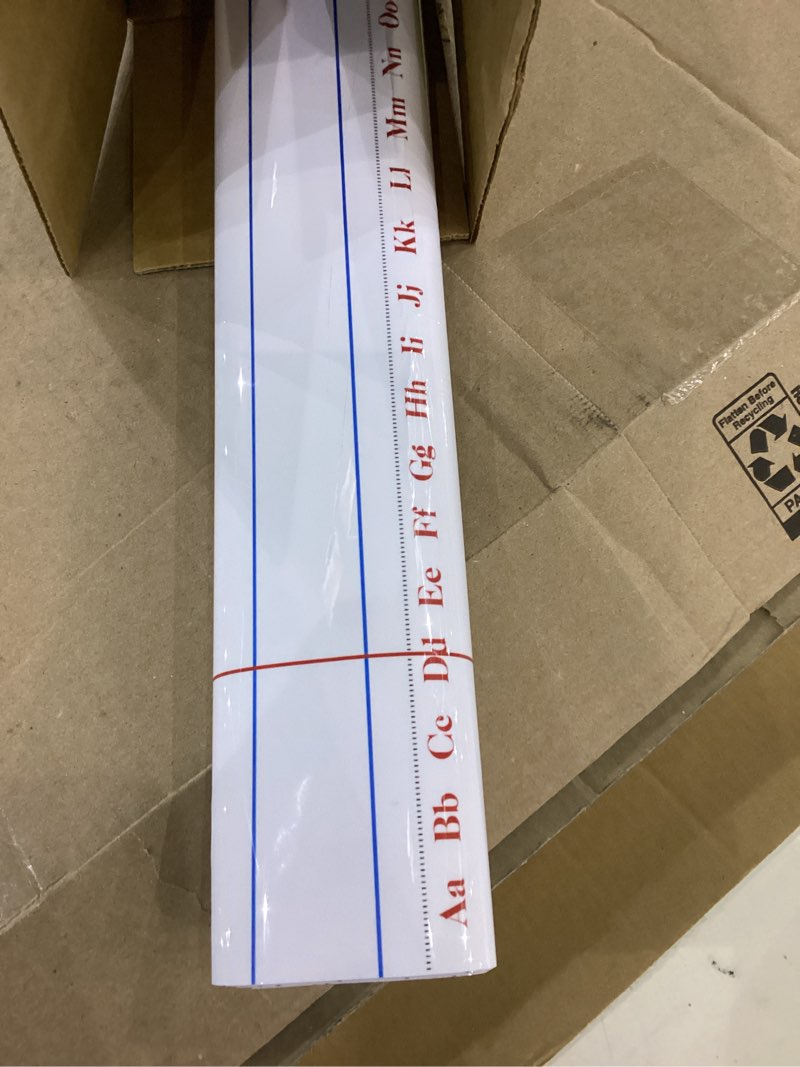 Condition photo showing Good Condition for Giant Sized Magnetic Notebook Paper Handwriting Lined Paper Large Dry Erase Magnetic Notebook Poster for Whiteboard Accessories Homeschool Teacher Supplies Classroom Must Haves, 22'' x 28''