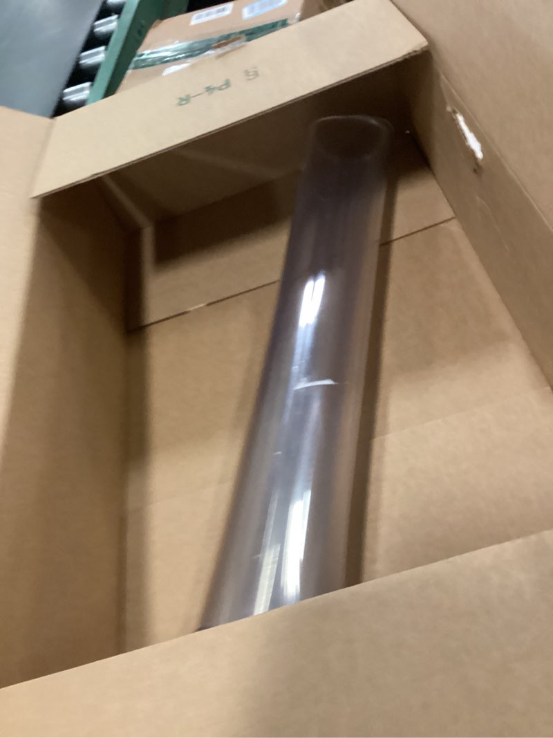 Condition photo showing Good Condition for 24 x 36 Inch Clear Table Cover Protector, 2mm Thick Clear Table Protector for Dining Room Table, Plastic Table Cover, Waterproof Table Pad for Kitchen, Office Clear 2mm 24" x 36"