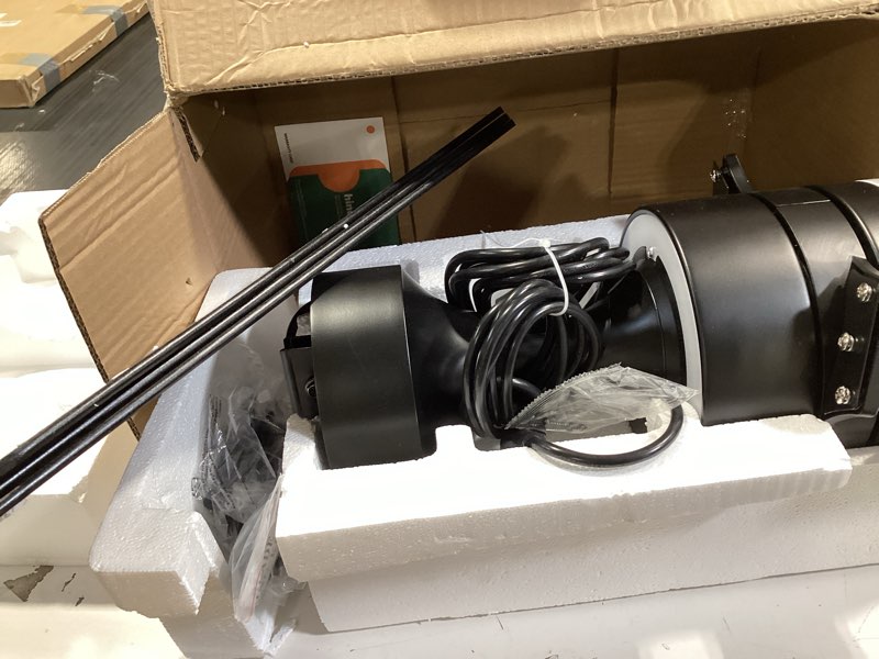 Condition photo showing Good Condition for 42 inch outdoor ceiling fans with lights,gazebo hanging fan with hook and 16ft.cable,plug in ceiling fan light with remote control,3000-6500k,6-speed,hanging fan for gazebo,balcony,patios,porch. black 42 inch