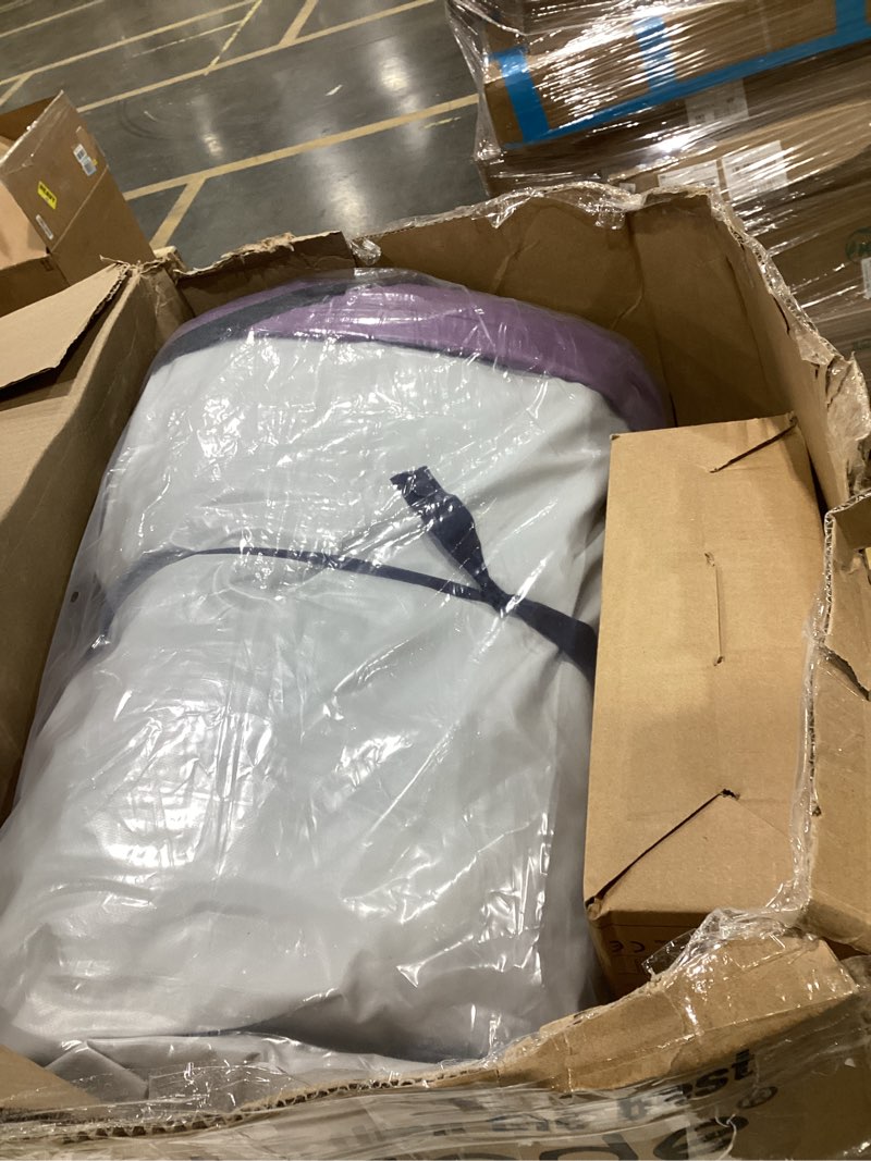 Condition photo showing As Is for Drive Medical 14027 Med-Aire Low Air Loss Mattress Replacement System with Alternating Pressure, Dark Purple