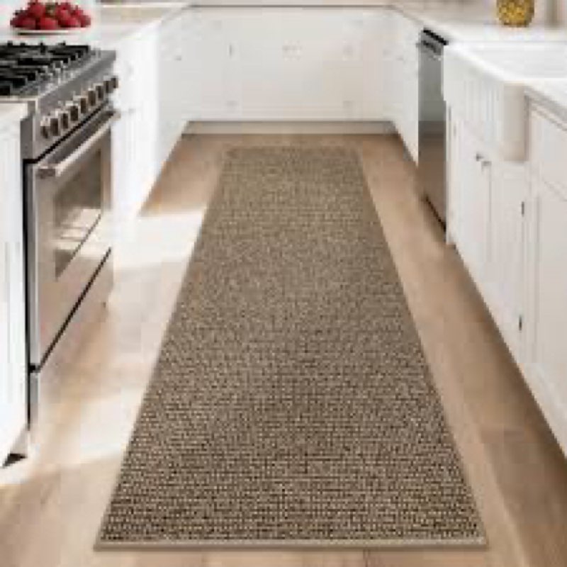 beqhause hallway runner rugs 2x8, hallway rug non-slip washable(rolled-up no creases), runner rug ab