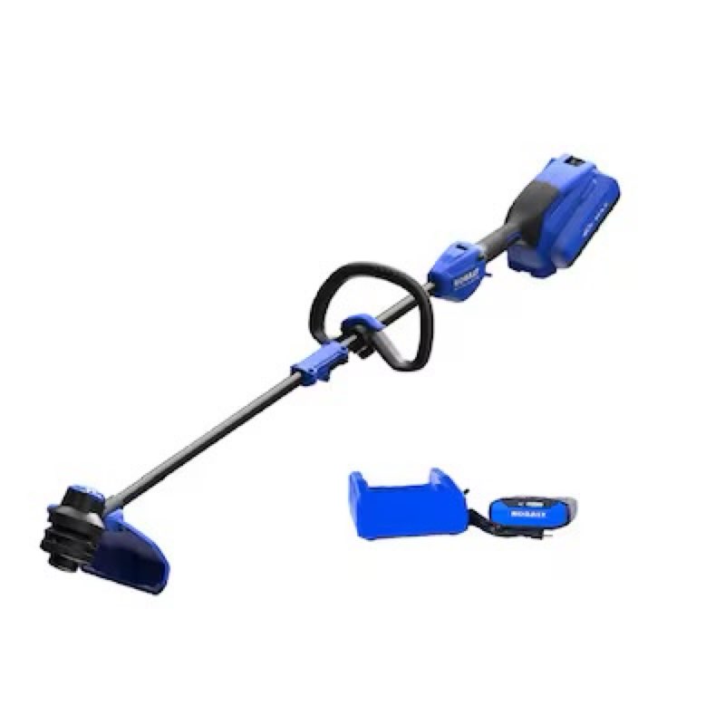 Kobalt Gen4 40-volt 15-in Straight Shaft Battery String Trimmer 4.0 Ah (Battery Included) (Charger Included)