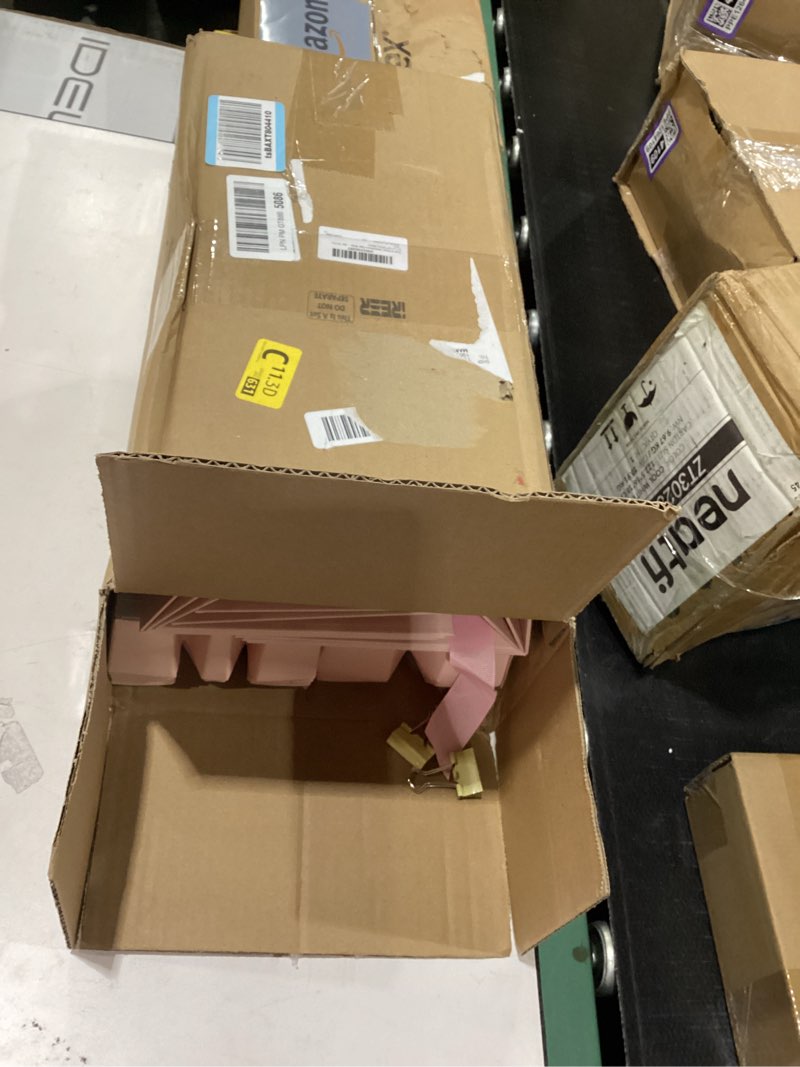 Condition photo showing Good Condition for ireer 6 pcs mom flower gift box letter shaped fillable cardboard boxes for mother's day empty floral arrangement box for flowers chocolate strawberries treats and diy mother gifts(pink,mom) pink 1 count (pack of 1)
