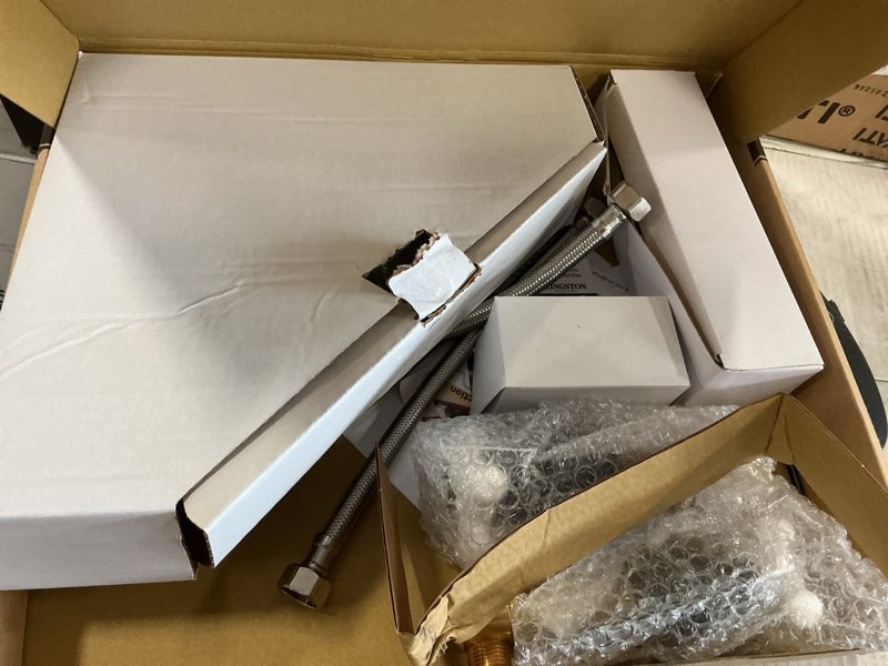 Condition photo showing Good Condition for Kingston Brass KB1970PX Heritage 8" Widespread Lavatory Faucet with Brass Pop-Up, 6-1/2" in Spout Reach, Matte Black