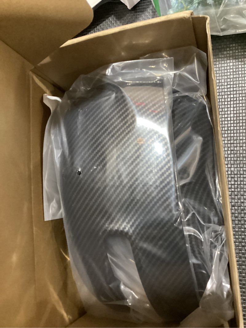 Condition photo showing Good Condition for rt-tcz for renegade side mirror cover carbon fiber for jeep renegade 2016 up black abs carbon fiber exterior accessories 2pcs