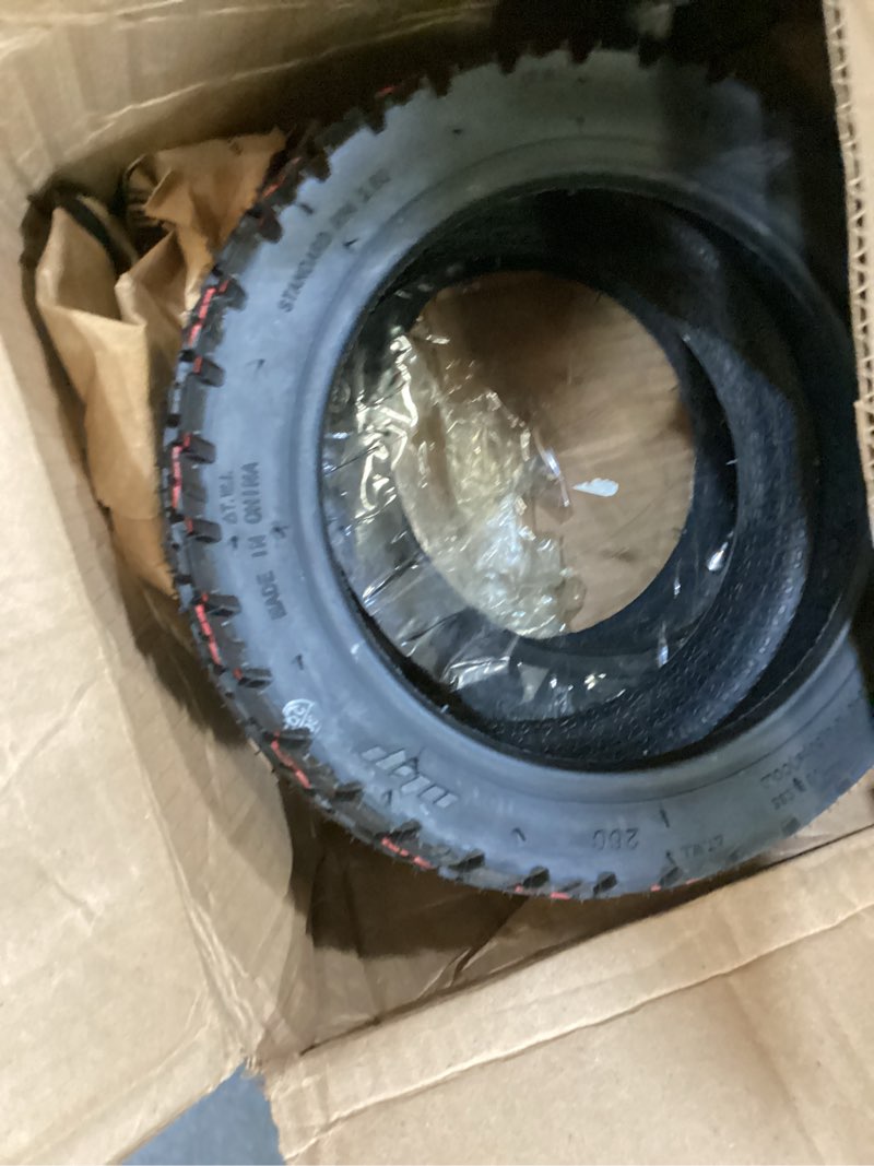Condition photo showing Good Condition for 10x2.70-6.5 scooter tire,70/65-6.5 tubeless tire electric scooter tires with angled valve for speedway dualtron joyor titan segway gotrax scooter