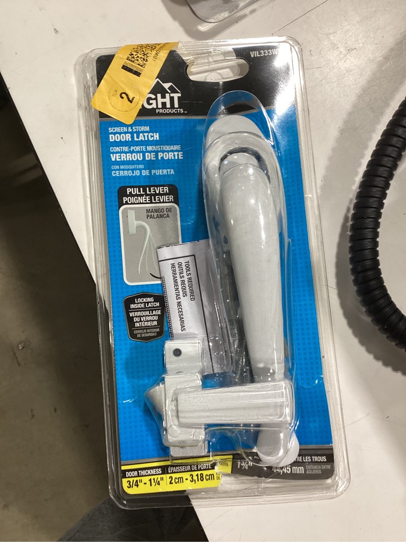 Condition photo showing Good Condition for wright products villa gloss white lockable screen/storm door replacement handleset