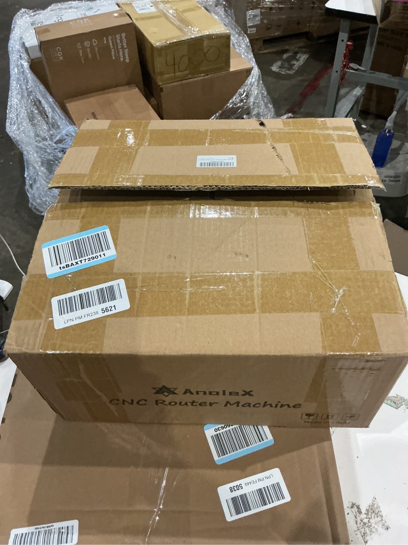 Condition photo showing New/Like New for 1.5kw cnc spindle motor kits sp-15a, adjustable speed ?65mm air cooled vfd spindle with er11 collets for cnc router machine