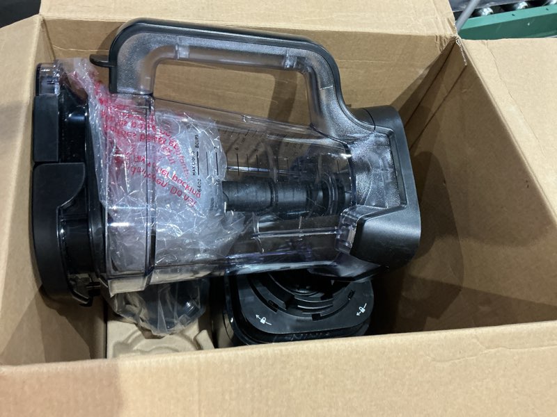 Condition photo showing As Is for ninja blender & food processor all-in-one | for-smoothies, food and more | kitchen countertop | includes 72 oz. pitcher & (2) 24 oz. to-go cups with lids | 1800 watt | black | tb301 blender + (2) 24-oz. cups
