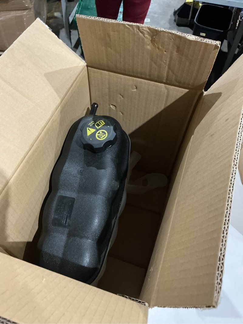 Condition photo showing Good Condition for dorman 603-054 front pressurized coolant reservoir with cap compatible with select cadillac / chevrolet / gmc models