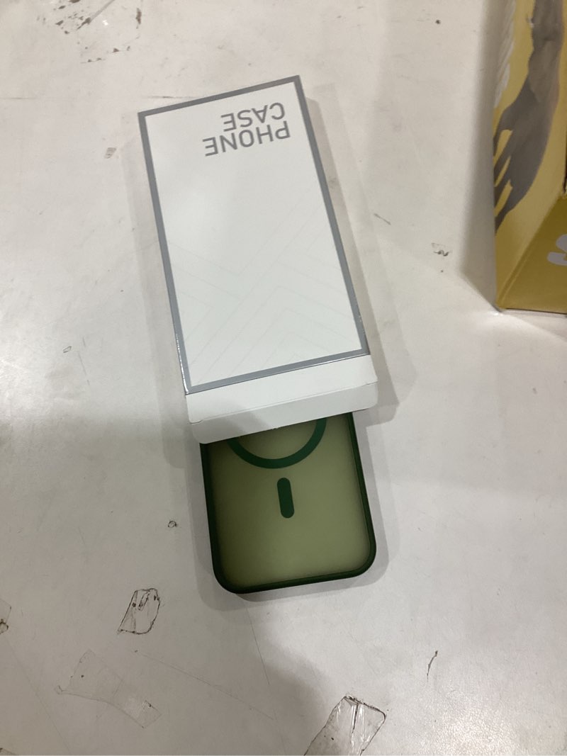 Condition photo showing Good Condition for SPIDERCASE Magnetic for Google Pixel 10 Pro XL Case, Military Grade Drop Protection Slim Translucent Matte Shockproof Anti-Fingerprint Phone Case for Pixel 10 Pro XL,Green Green Pixel 10 Pro XL