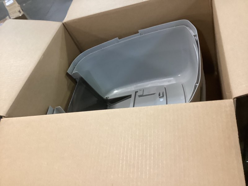 Condition photo showing As Is for ((SIMILAR))Petmate Pet Porter Fashion Dog Kennel - Crate for Pets 15-20 lbs - Airline Approved Pet Carrier - Durable Plastic Shell - For Home and Travel - Made in USA - 24 Inches - Pale Aqua and Black 24.1\"L x 16.7\"W x 14.5\"H Pale Blue and Black