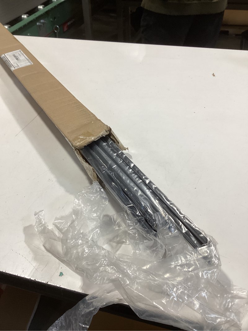 Condition photo showing Good Condition for 10-Pack 3.3ft/1Meter U Shape Black LED Aluminum Channel System with Milky Cover, End Caps and Mounting Clips, Aluminum Channel Profile for LED Strip Light Diffuser Installations (10pack*3.3ft) 10pack*3.3ft(Black)